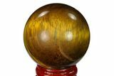 Polished Tiger's Eye Sphere #148870-1